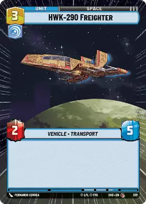 HWK-290 Freighter HyperSpace