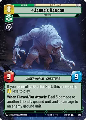 Jabba's Rancor HyperSpace