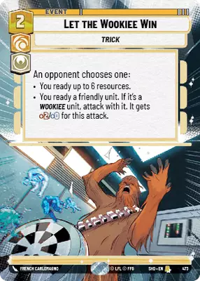 Let the Wookiee Win HyperSpace