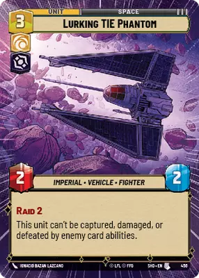 Lurking TIE Phantom HyperSpace