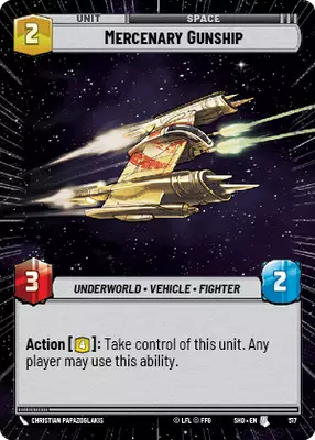Mercenary Gunship HyperSpace