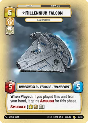 Millennium Falcon Promo
