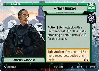 Moff Gideon HyperSpace