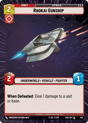 Rhokai Gunship HyperSpace