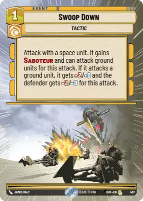 Swoop Down HyperSpace