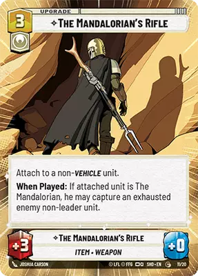 The Mandalorian's Rifle HyperSpace