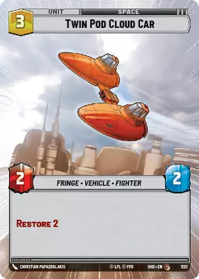 Twin Pod Cloud Car HyperSpace