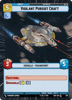 Vigilant Pursuit Craft HyperSpace