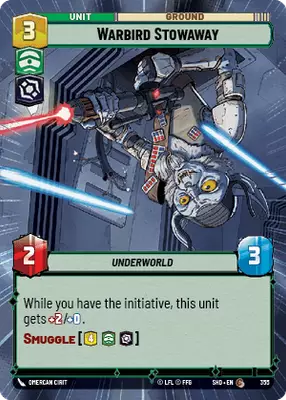 Warbird Stowaway HyperSpace