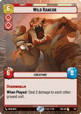 Wild Rancor HyperSpace