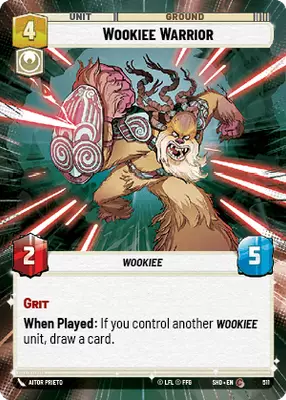 Wookiee Warrior HyperSpace
