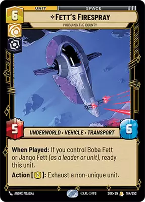Fett's Firespray