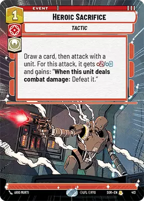 Heroic Sacrifice HyperSpace