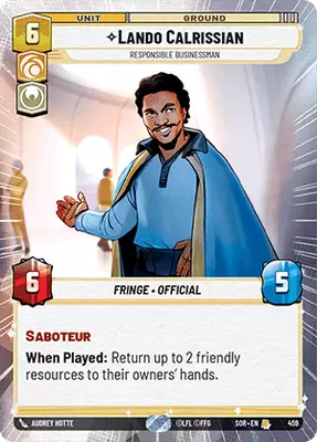 Lando Calrissian HyperSpace
