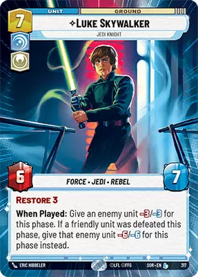 Luke Skywalker HyperSpace