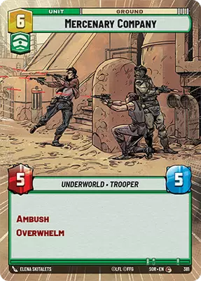 Mercenary Company HyperSpace