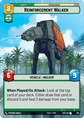 Reinforcement Walker HyperSpace