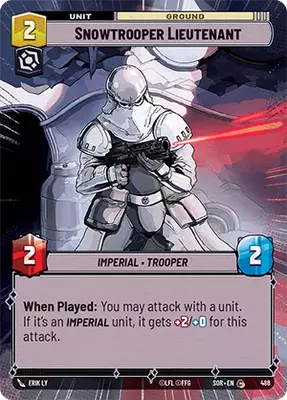 Snowtrooper Lieutenant HyperSpace