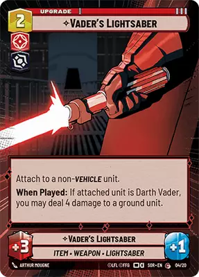 Vader's Lightsaber HyperSpace