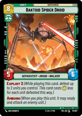 Baktoid Spider Droid