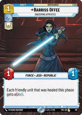Barriss Offee HyperSpace