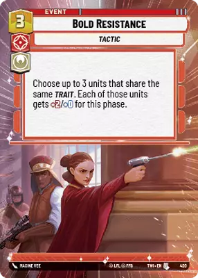 Bold Resistance HyperSpace
