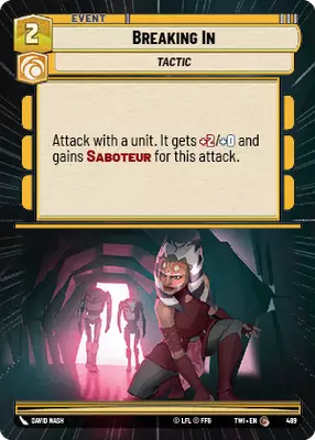 Breaking In HyperSpace