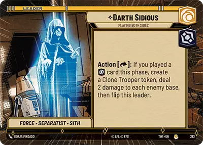 Chancellor Palpatine HyperSpace