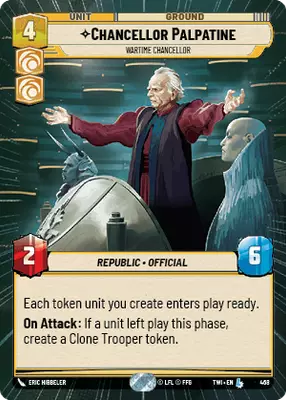 Chancellor Palpatine HyperSpace
