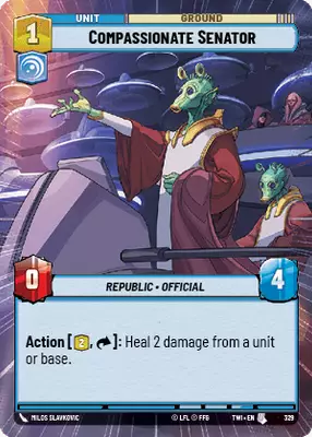 Compassionate Senator HyperSpace