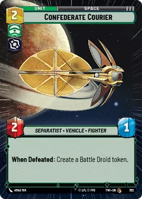 Confederate Courier HyperSpace