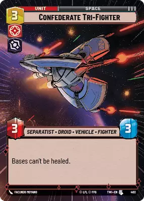 Confederate Tri-Fighter HyperSpace