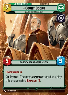 Count Dooku HyperSpace