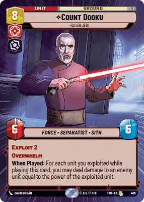 Count Dooku HyperSpace
