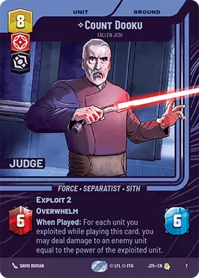 Count Dooku Promo