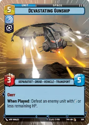 Devastating Gunship HyperSpace