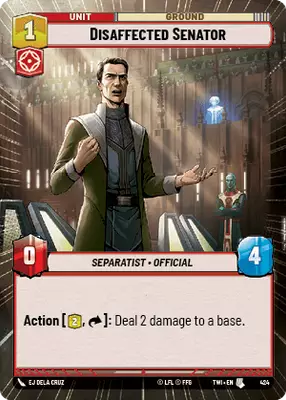 Disaffected Senator HyperSpace