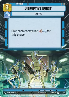 Disruptive Burst HyperSpace