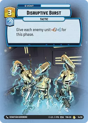 Disruptive Burst Promo