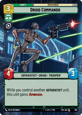 Droid Commando HyperSpace