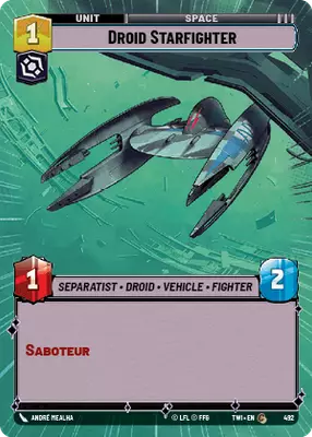 Droid Starfighter HyperSpace