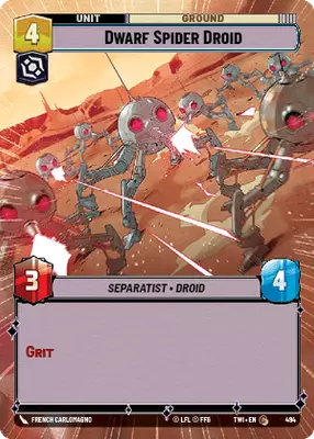 Dwarf Spider Droid HyperSpace