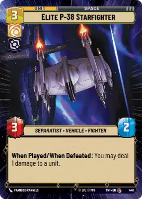 Elite P-38 Starfighter HyperSpace