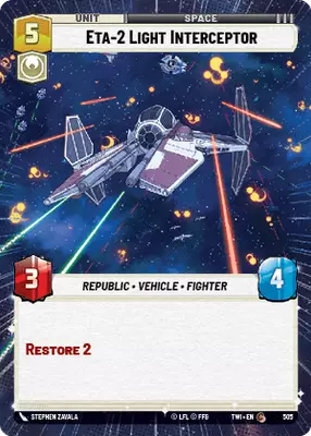 Eta-2 Light Interceptor HyperSpace