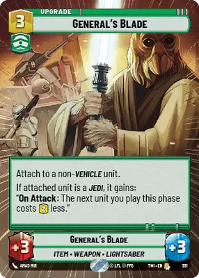 General's Blade HyperSpace
