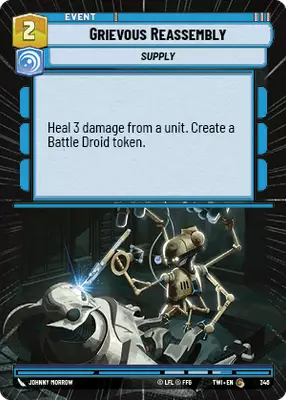 Grievous Reassembly HyperSpace