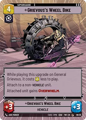 Grievous's Wheel Bike HyperSpace