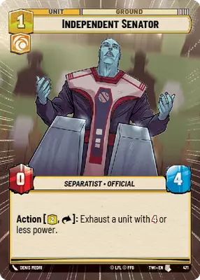 Independent Senator HyperSpace