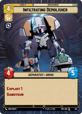 Infiltrating Demolisher HyperSpace