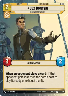 Lux Bonteri HyperSpace
